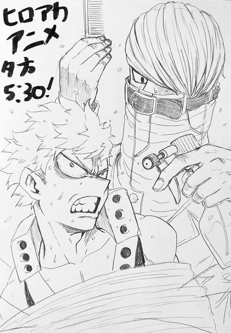アニメ夕方5:30から!
#ヒロアカ #僕のヒーローアカデミア 