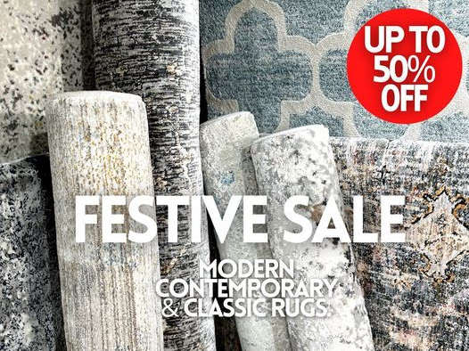 PrimePersian's tweet photo. https://t.co/b1CVvXlpOV 

Festive Sale! Up to 50% on modern, contemporary &amp; classic rugs. Elevate your lifestyle by adding exquisite rug to your interior, giving a timeless look. Shop online &amp; in-store. Sale ends 8th Jan'23. 
▪️Many designs &amp; size options 
▪️Free delivery https://t.co/FHY2EPHfbw