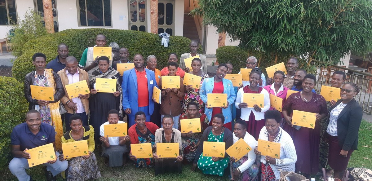 Women can as well be good leaders once given opportunity and the space along side mentorship and exposure. This week we had a wonderful 3 day training on Female Leadership for Kisoro District Potato Growers Cooperative Union  Limited and her member cooperatives. @AgriterraUG