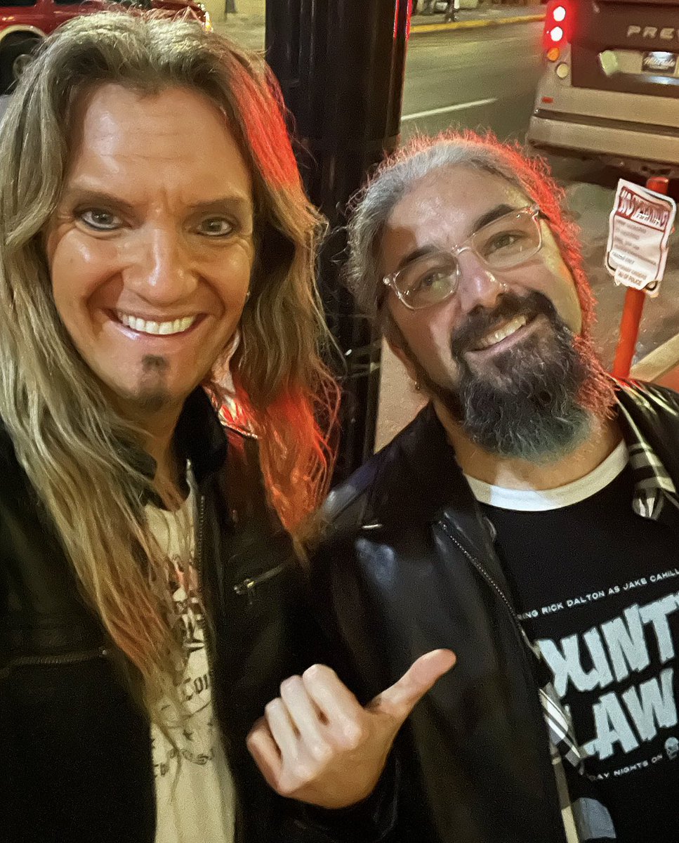 Joel Hoekstra on Twitter "Great to have our friend, drummer