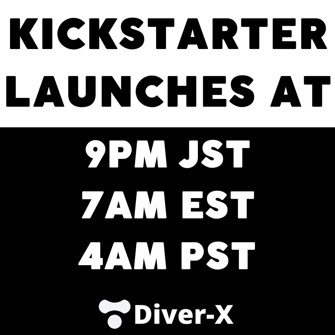 DiverX on Twitter "ContactGloveのKickstarterは日本時間2100に開始します！ https