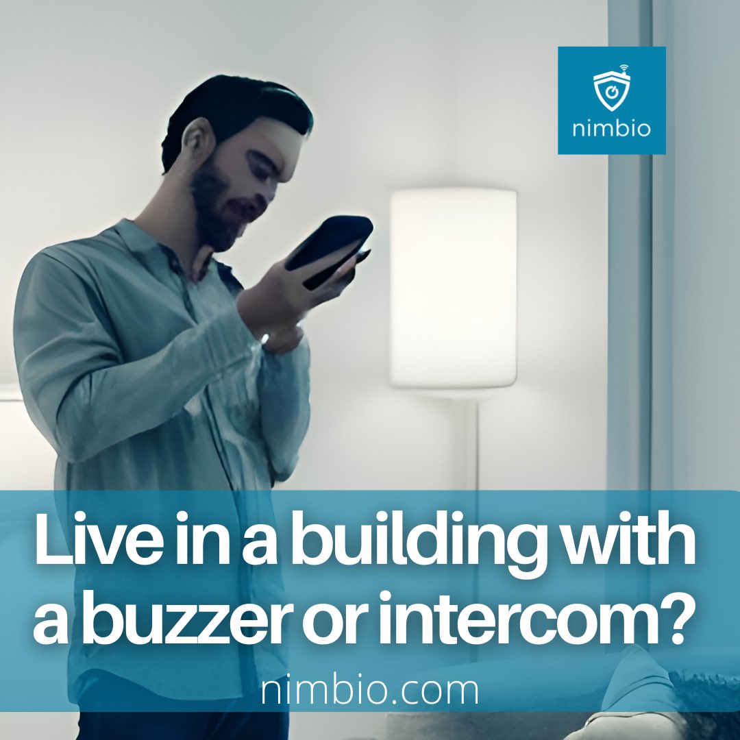 Easily grant access to your apartment guests and deliveries. Try Nimbio today!😉bit.ly/39QIata
.

.

.

#future #realestate #property #Friday ##nfl #smart #smarthome
#lifestyle #realestate #luxuryhomes #life #realtor #fyp #apartments #apartmenttherapy