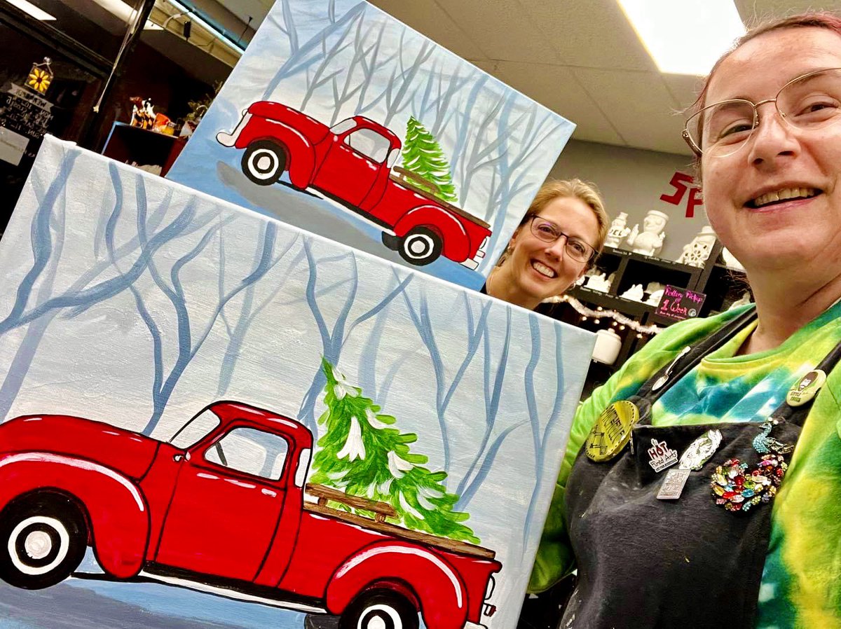 FCPS Wellness (@fcpsmdwellness) on Twitter photo Always a great time at <a href="/HotFiredArts/">Hot Fired Arts</a> for our monthly paint night! Check out our talented staff with their beautiful holiday truck canvas painting. ๐ค๐๐ป๐จ๐ผ๏ธ #FCPSWellness Always a great time at <a href="/HotFiredArts/">Hot Fired Arts</a> for our monthly paint night! Check out our talented staff with their beautiful holiday truck canvas painting. ๐ค๐๐ป๐จ๐ผ๏ธ #FCPSWellness