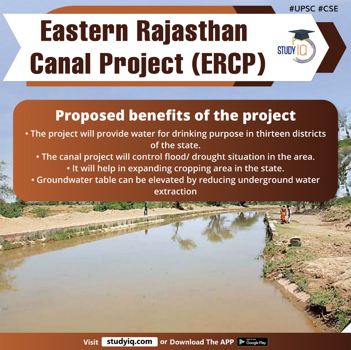 upsciq's tweet photo. Eastern Rajasthan Canal Project (ERCP)
#easternrajasthan #rajasthancanalproject #ercp #rajasthan #rajasthanrivers #industrialwater #kunnu #kul #parbati #kalisindh #mez #chakan #banasriver #controlflood #groundwater #undergroundwaterextraction #constructionofdams #upsc #ips https://t.co/pwlVDAWVHc