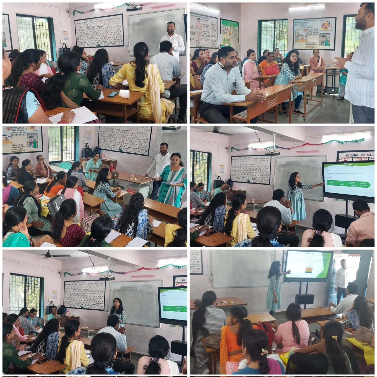 A workshop on 'The Development of Question Bank' was organized for the subject teachers of Grade 6 to 8 at GUPS Dalwada on 17/12/22. The participants were oriented about the objective behind preparing the question bank and the types of questions to be prepared for the same.