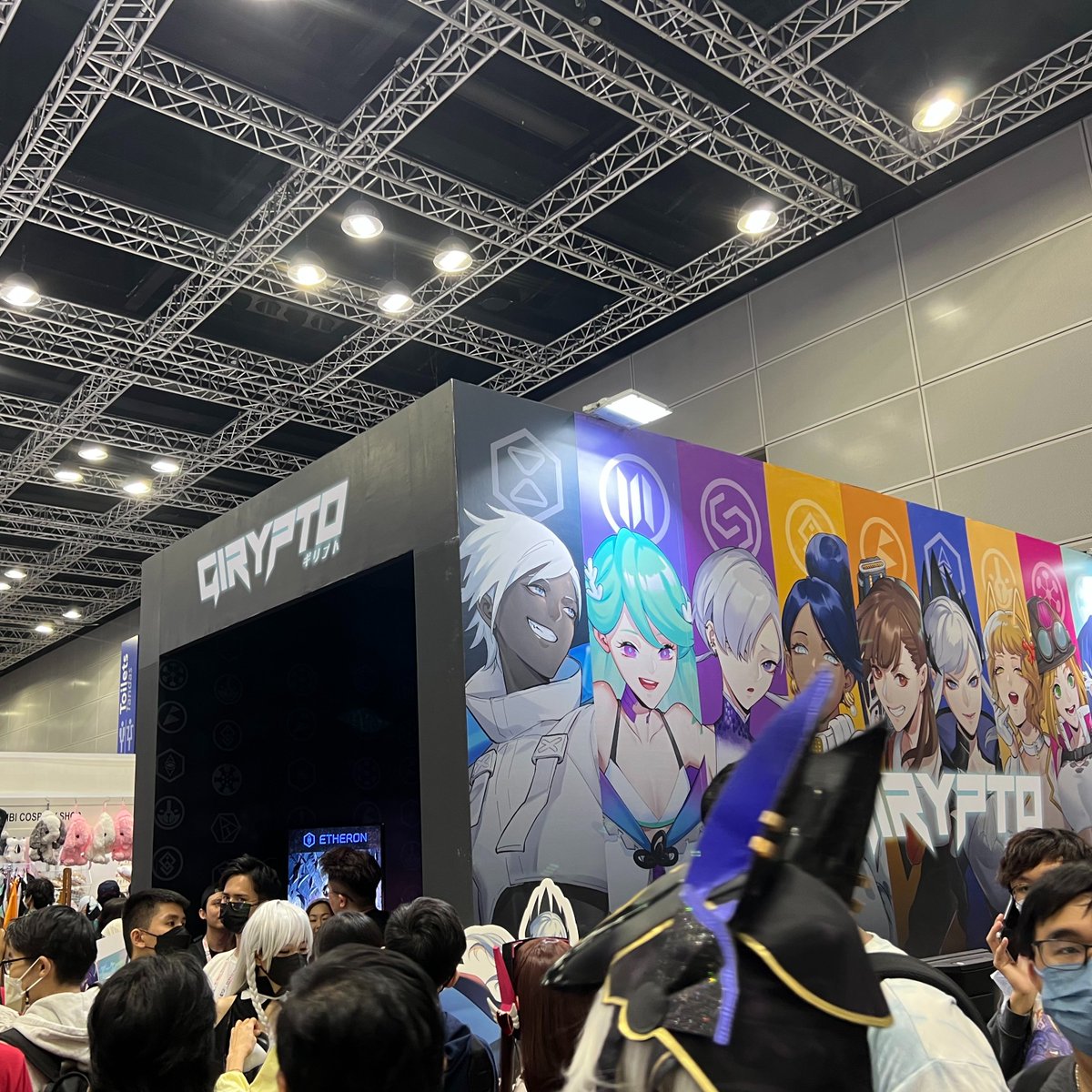 girypto's tweet photo. Comic Fiesta Day 1 is over! 

The queue today was crazy! To our holders who redeemed the VIP Pass, are you enjoying your perks as a holder? 😉

1 more day to go, see you at GIRYPTO booth tomorrow! 

#GIRYPTO $GIR 
#WEB5 #IP #W5IP #CCBYSA https://t.co/Clmx7JcDzB