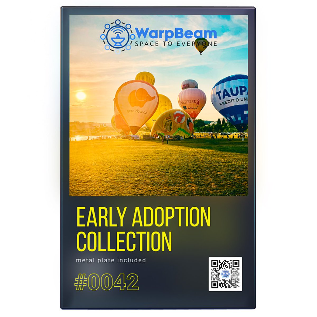 WarpBeam_io's tweet photo. While #bnb price went down, it's a perfect time to GET an #NFT from https://t.co/Hlz25kIoth + U get for the same amount $WBM + metal print on your wall + automaticly join 4 #giveaway #Collectibles #playing #cards 🎁🥳 what a holliday season 💎 https://t.co/HfznJTKIJ5