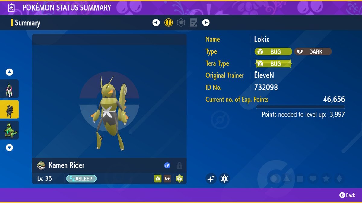 full odds random Kamen Rider! #PokemonScarletViolet #NintendoSwitch