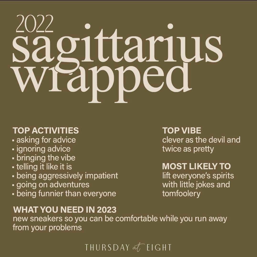 The star signs & there 2022 wrapped ✨

#starsigns #astrology #2022wrapup #2022wrapped