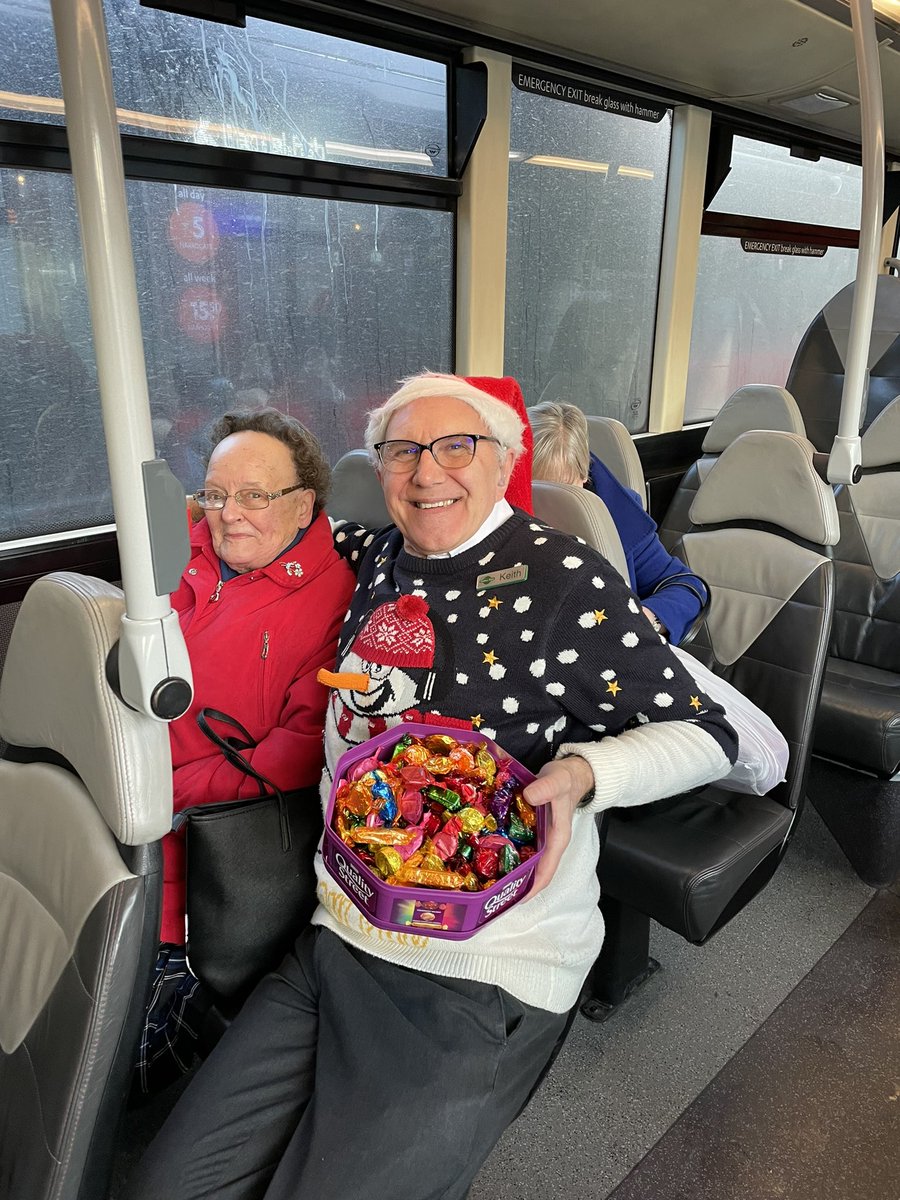 Our customers on the 59 from <a href="/harrogatebus/">The Harrogate Bus Company</a> <a href="/Transdev/">Transdev Group</a> are living the special VIP treatment from our Keith today !!! <a href="/KRenshaw221/">Keith Renshaw</a>