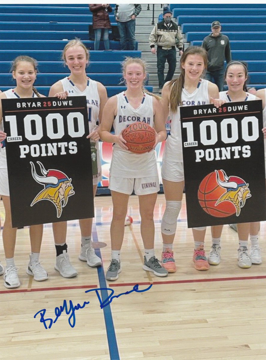 Mike Sorenson (@mikesorenson1) on Twitter photo A huge shout out to Bryar Duwe who autographed this photo before scoring 10 points for the Decorah Vikings! <a href="/yazzywhitsitt/">Yazmeen Whitsitt</a> <a href="/BryarDuwe/">bryar duwe</a> <a href="/DecorahGBB/">Decorah Girls Basketball</a>
<a href="/Decorah_Vikings/">Decorah_Vikings</a> <a href="/MartinBroLadies/">Lady Martin Bros. Select</a> <a href="/DuweShannon/">Shannon Duwe</a>
<a href="/KatherineWhits3/">Katherine Whitsitt</a> @misstaskva A huge shout out to Bryar Duwe who autographed this photo before scoring 10 points for the Decorah Vikings! <a href="/yazzywhitsitt/">Yazmeen Whitsitt</a> <a href="/BryarDuwe/">bryar duwe</a> <a href="/DecorahGBB/">Decorah Girls Basketball</a>
<a href="/Decorah_Vikings/">Decorah_Vikings</a> <a href="/MartinBroLadies/">Lady Martin Bros. Select</a> <a href="/DuweShannon/">Shannon Duwe</a>
<a href="/KatherineWhits3/">Katherine Whitsitt</a> @misstaskva