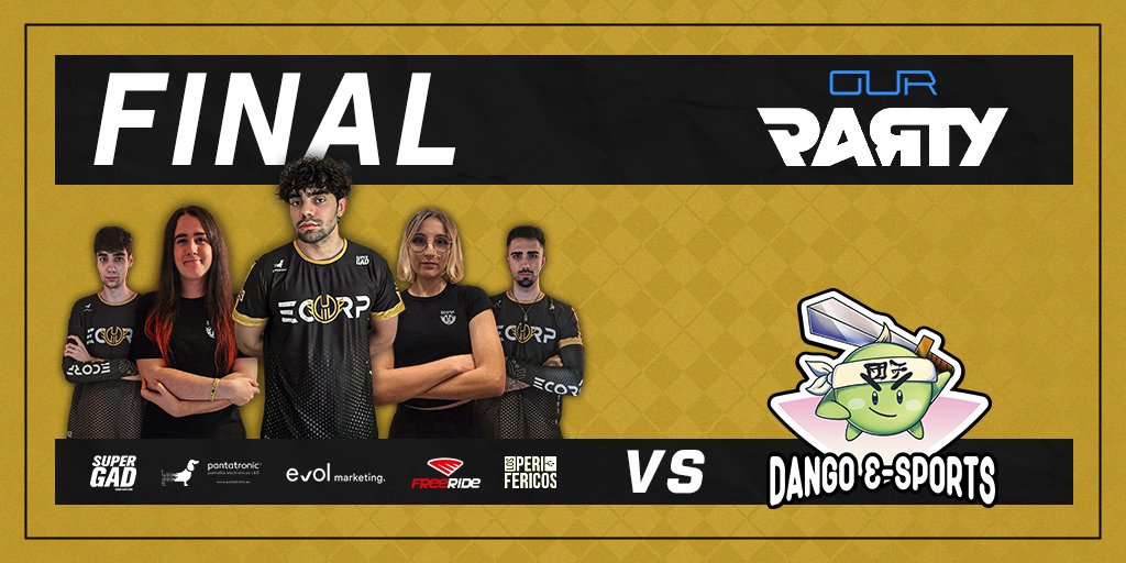 Mañana toca ganar la FINAL del #OurParty del <a href="/SomosLaTormenta/">Circuito Tormenta</a> 🏆, y lo hacemos 🆚️ <a href="/Dango_eSports/">Dango Esports</a> 

#WEMAKETHEWAY💛