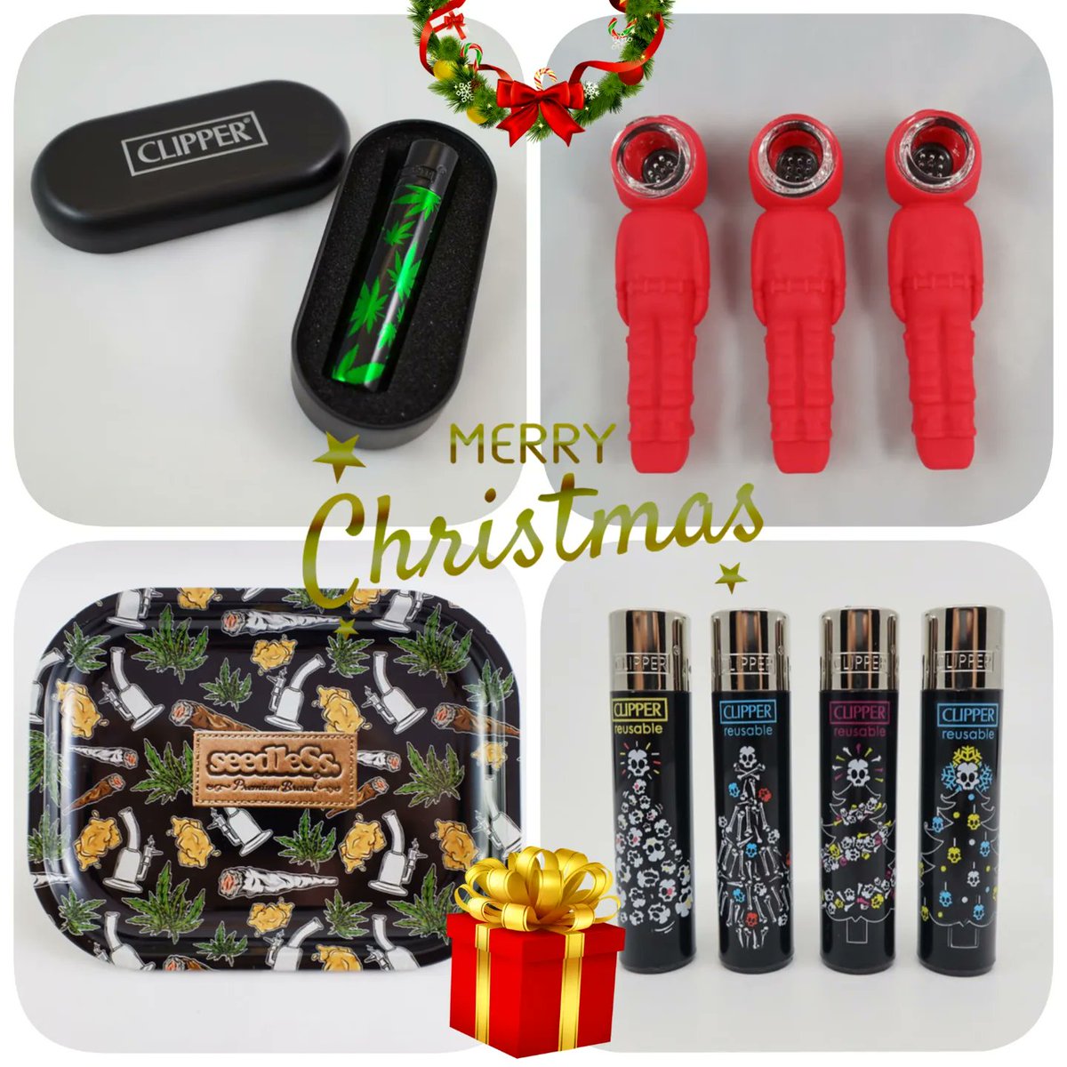 amyblazeislit's tweet photo. Last minute Christmas shopping for the stoner buddies! 🎁🎅🤶🏻🎁
.
https://t.co/V6jWxS5zHu
.
#smokingaccessories #pipes #rollingtray #lighters #stockingstuffers #clipperlighter #stonerstockingstuffers #ganjagirls #maryjane #stonerchristmas #metalrollingtray #weedgifts #highlife https://t.co/KqkeAmsHTO
