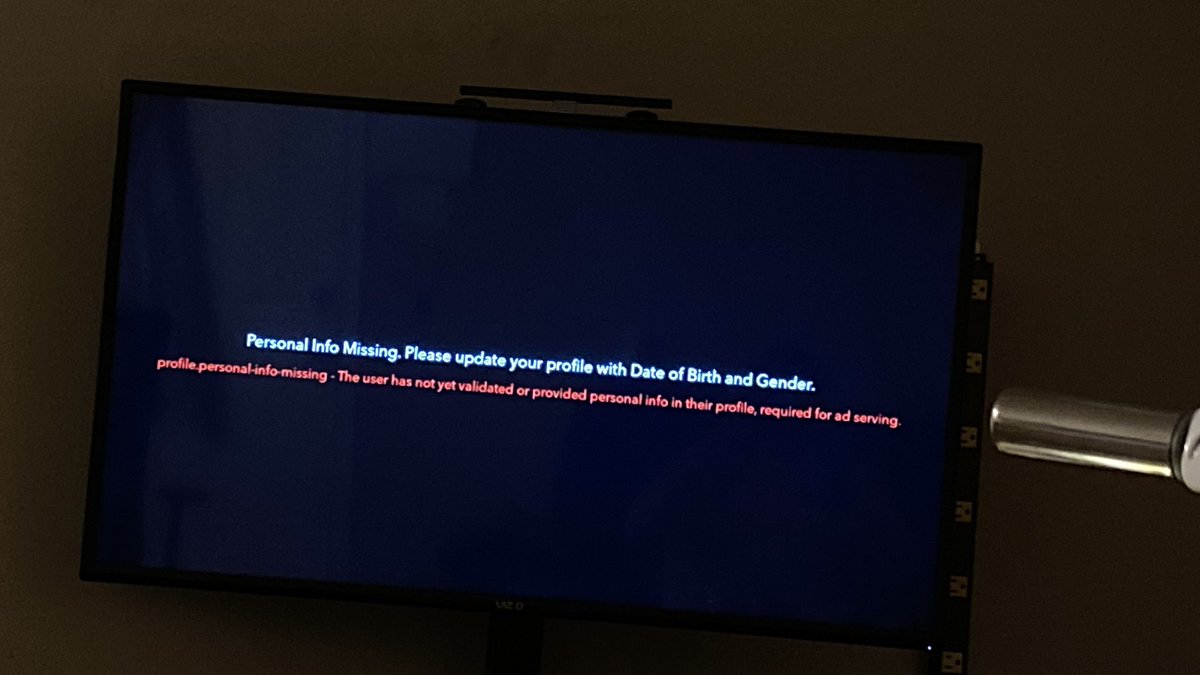 ClassicDavid17's tweet photo. @Disney What is this? Why does this matter to watch content??? Just signed up through Hulu, ridiculous! https://t.co/3BUeQWdDyx