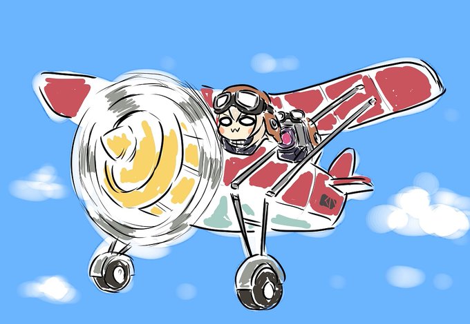 「飛行機 茶髪」のTwitter画像/イラスト(新着)｜3ページ目