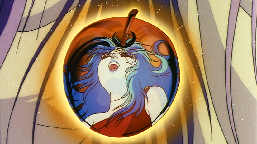 映画の中の丸いもの黄金のリンゴ（聖闘士星矢 邪神エリス） 丸いものが