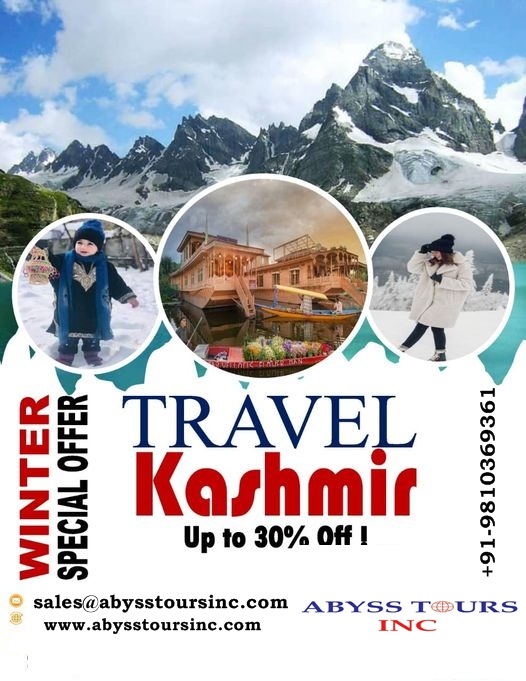 abysstoursinc's tweet photo. Agar Jannat Kahi h to wo yahi hai...
Stay 4 nights in #kashmir with us and enjoy the paradise on the earth including meal, hotel, sightseeing and all transfers with 1 hr complimentary #ShikaraRide. 
 +91-9810369361
E-mail:- sales@abysstoursinc.com
Web :- https://t.co/vhlLPLFORd https://t.co/GtMOt29IaI