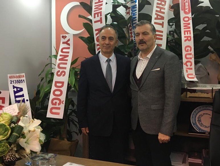 mhpelli's tweet photo. Milliyetçi Hareket Partisi İl Başkanımız Adnan Doğu ve Yönetim Kurulumuza hayırlı olsun ziyaretlerinde bulunan MHP Kozaklı İlçe Başkanımız Orhan Demirci ve MHP Geçmiş Dönem Kozaklı Belediye Başkanımız Celalettin Güven’e nazik ziyaretleri için teşekkür ederiz. https://t.co/b1w6STZj9I
