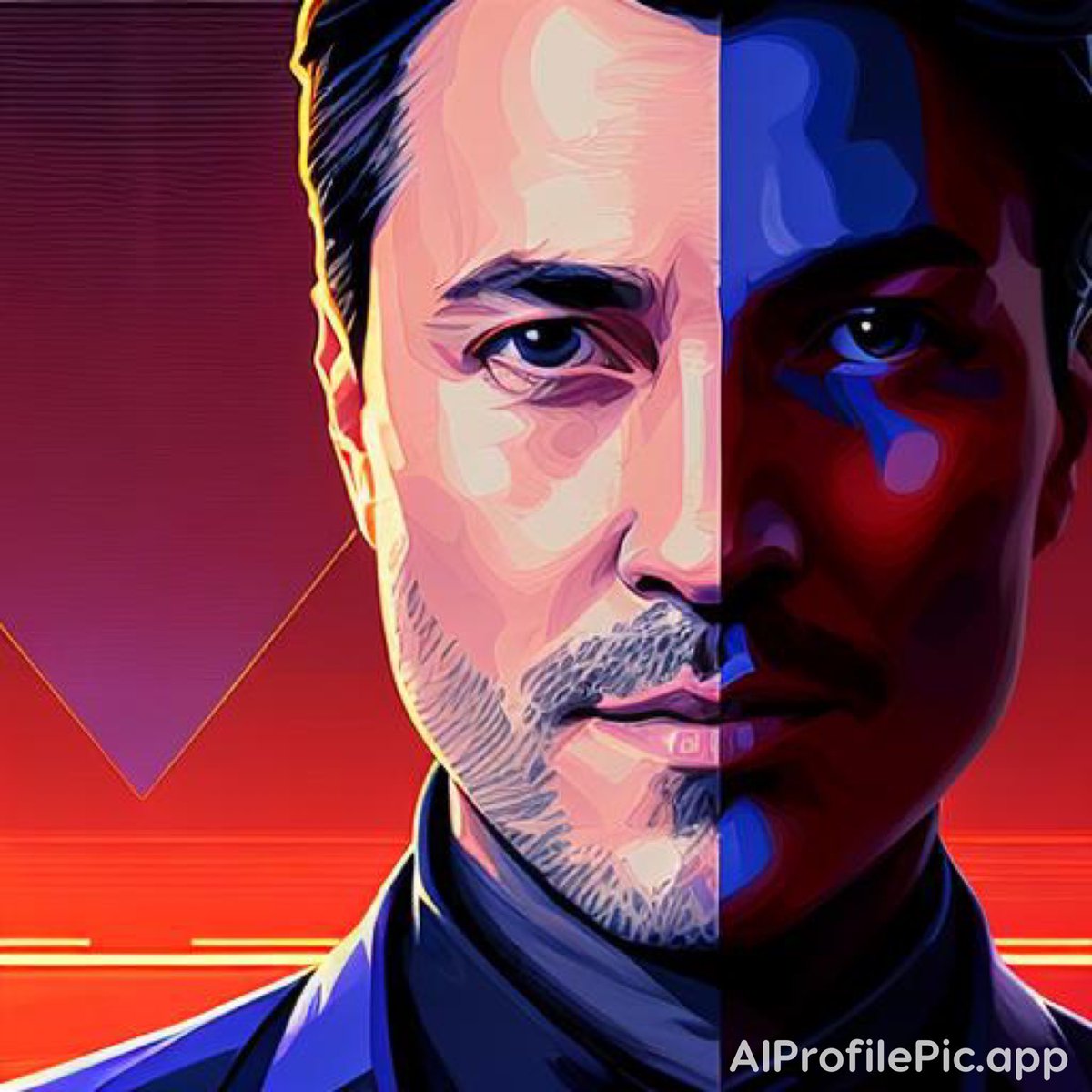 I’ve been playing around with AI art apps. Apparently I have a dark side … 🥴