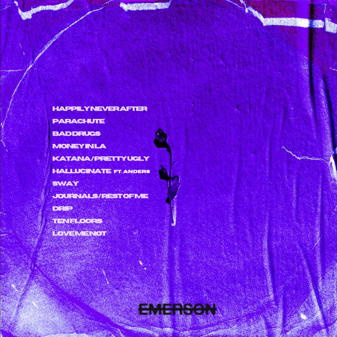 Purple, the first installment from my Colors LP series is out now on all platforms 💜 bit.ly/Emer6on