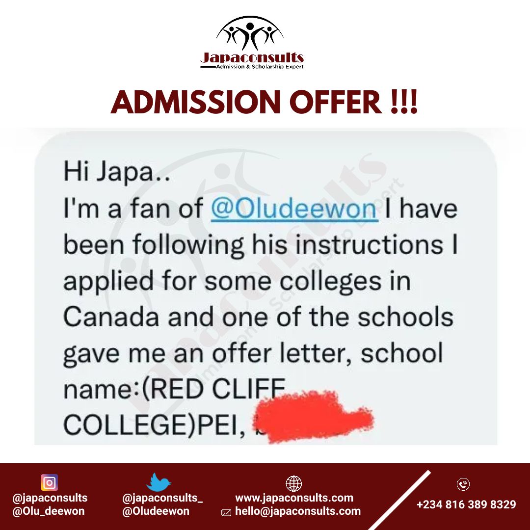 Let me show you our 5 latest testimonies for the past 3 days:

3 got Admission themselves using my i...