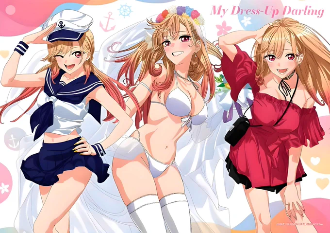 The lottery for "Sono Bisque Doll wa Koi wo Suru" merchandise is now  #着せ恋 