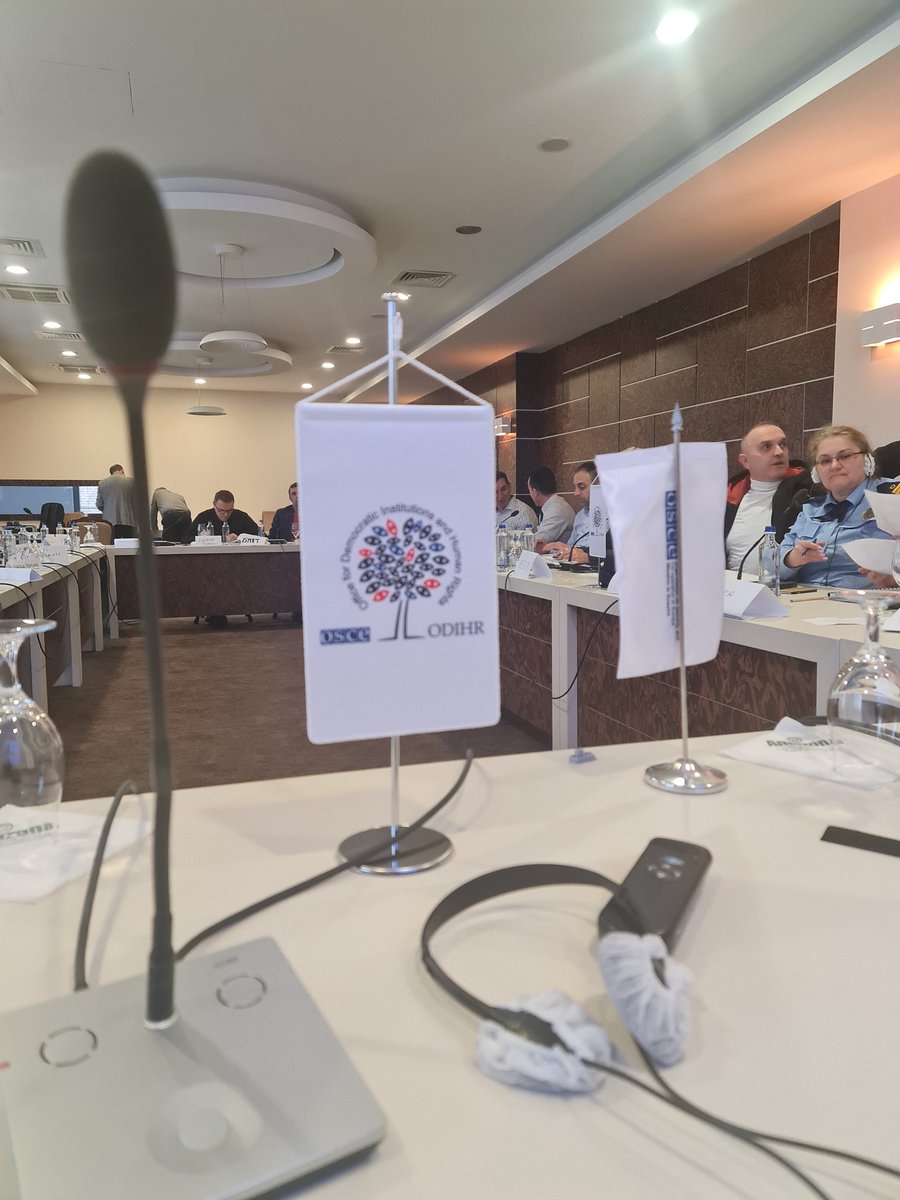 Janet_Hills's tweet photo. Brilliant week of training with @RutkaBurns from @osce_odihr delivering their #TAHCLE
program. @Kosovo_Police have come such a long way. The participants showed true commitment to being part of the positive change,post-war. Thanks for making me feel welcome and for the gifts.🤗 https://t.co/Tn2wDTvRPz