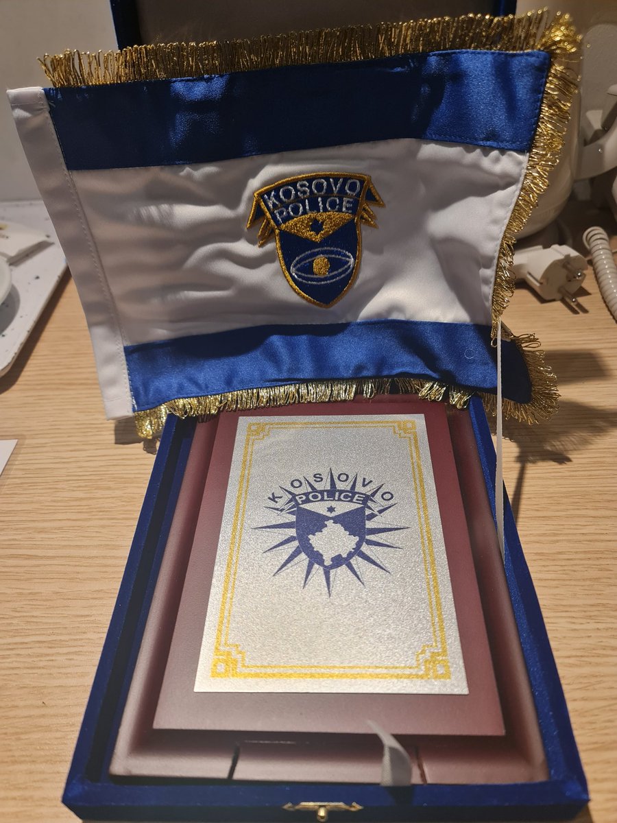 Janet_Hills's tweet photo. Brilliant week of training with @RutkaBurns from @osce_odihr delivering their #TAHCLE
program. @Kosovo_Police have come such a long way. The participants showed true commitment to being part of the positive change,post-war. Thanks for making me feel welcome and for the gifts.🤗 https://t.co/Tn2wDTvRPz