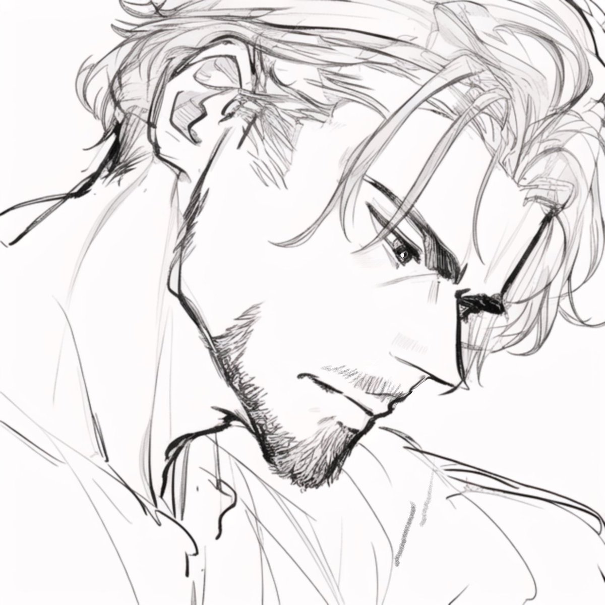 Geeminy98's tweet photo. ah 🥱 #gay #bara #sketches #art https://t.co/W9VqevernB