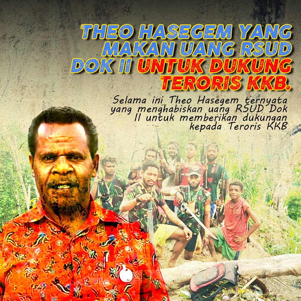 AdityoHidayatu2's tweet photo. Theo Hasegem yang makan uang RSUD DOK II untuk dukung teroris KKB #Papua #PapuaIndonesia https://t.co/F0ljO5b5kI