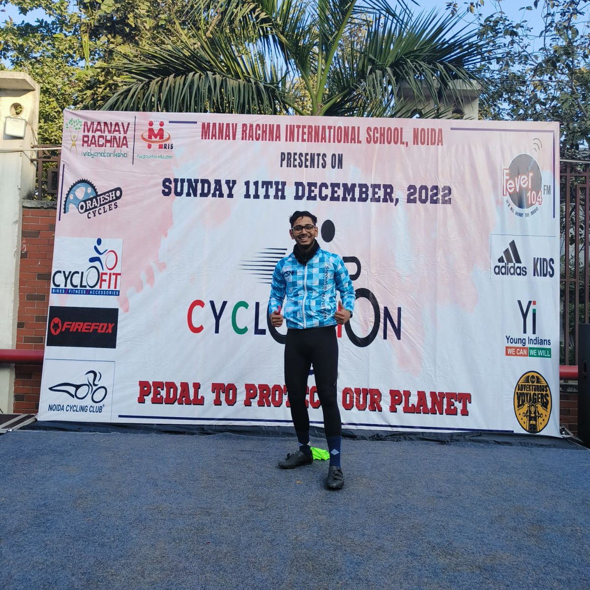The ride for a cause "Protect the Planet" by MRIS, Noida was incredible, with several children joining it. Everything was taken care of for the protection of the children by the management. Thank you to <a href="/noidapolice/">POLICE COMMISSIONERATE GAUTAM BUDDH NAGAR</a>  for directing traffic for the safety of children
#noidapolice