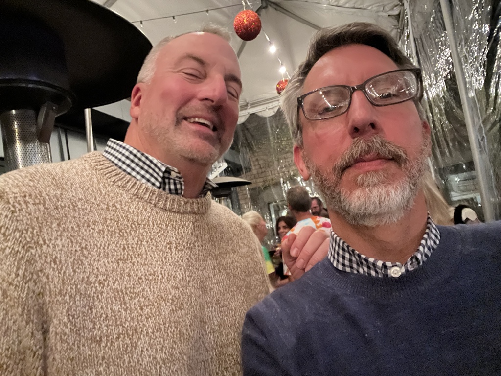 mishabuchel's tweet image. Historic meetup with checkered shirt wearing hero @2point03