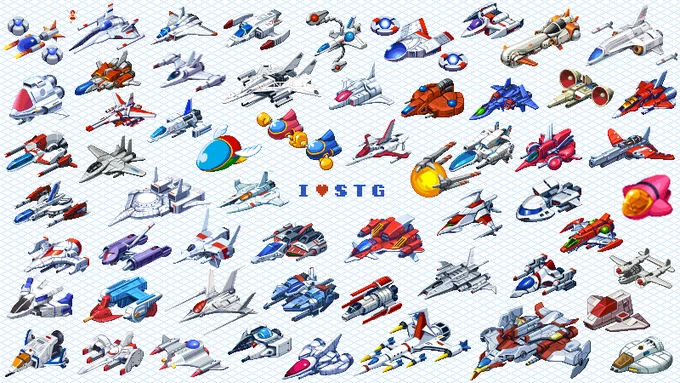 飛行機の日。今年は5機追加でした。#pixelart #ドット絵 