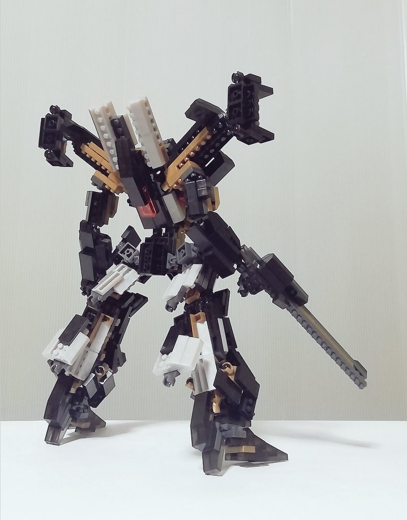 500円でアーマードコア！ DAISOプチブロックのジョーカー5パックでACっ