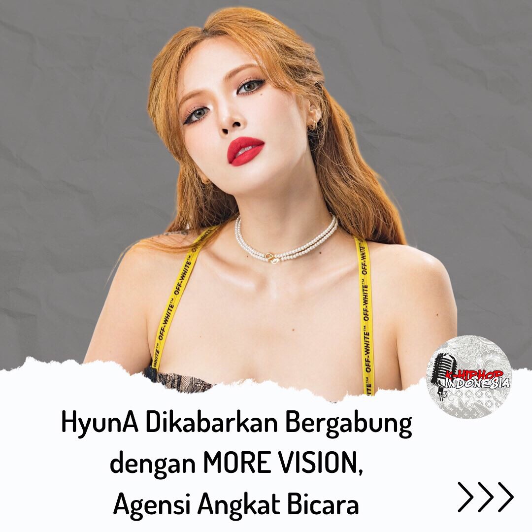 KHIPHOPID's tweet photo. Waah semoga cepat ada keputusan ya kak HyunA!
.
.
.
#khhid_hyunA #HyunA #MOREVISION #khh #Koreanhiphop #Khiphop #Khiphopnews https://t.co/xcKprqsjS2