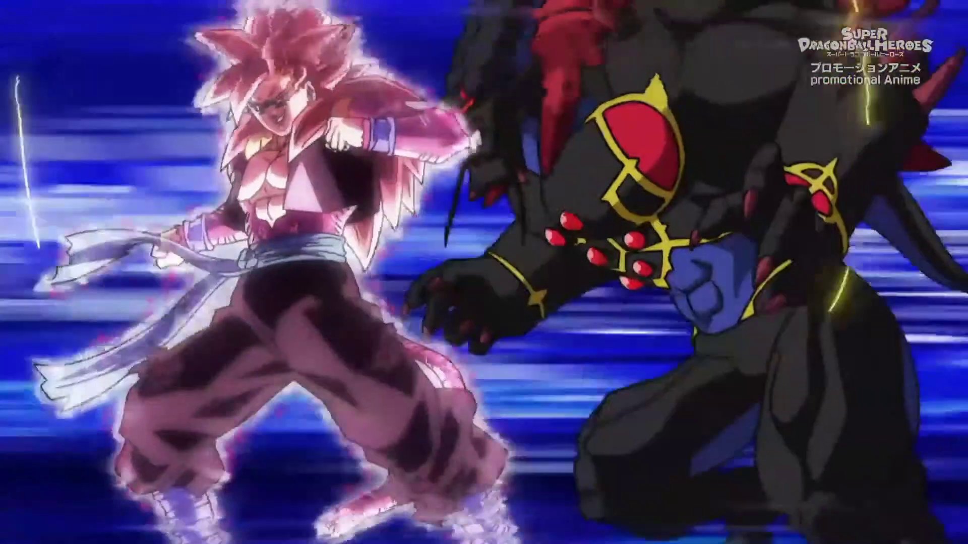 Xeno Gogeta SSJ4 Limit Breaker vs. Xeno Broly SSJ4