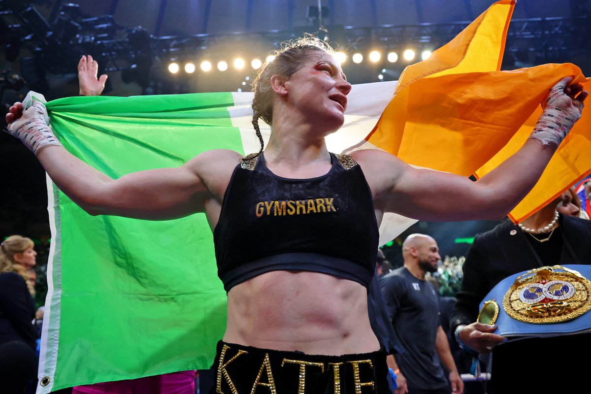 🇮🇪 <a href="/KatieTaylor/">Katie Taylor</a> 

🔸 22-0
🔸 Undisputed 135lbs Champ 
🔸 140lbs World Champ

🥇 Olympic Gold
🥇 5 Time World Champ
🥇 6 Time European Champ

The Homecoming ⏳