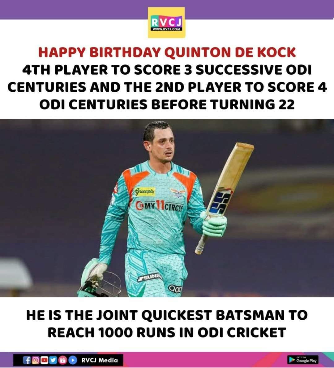 Happy Birthday Quinton De Kock!    