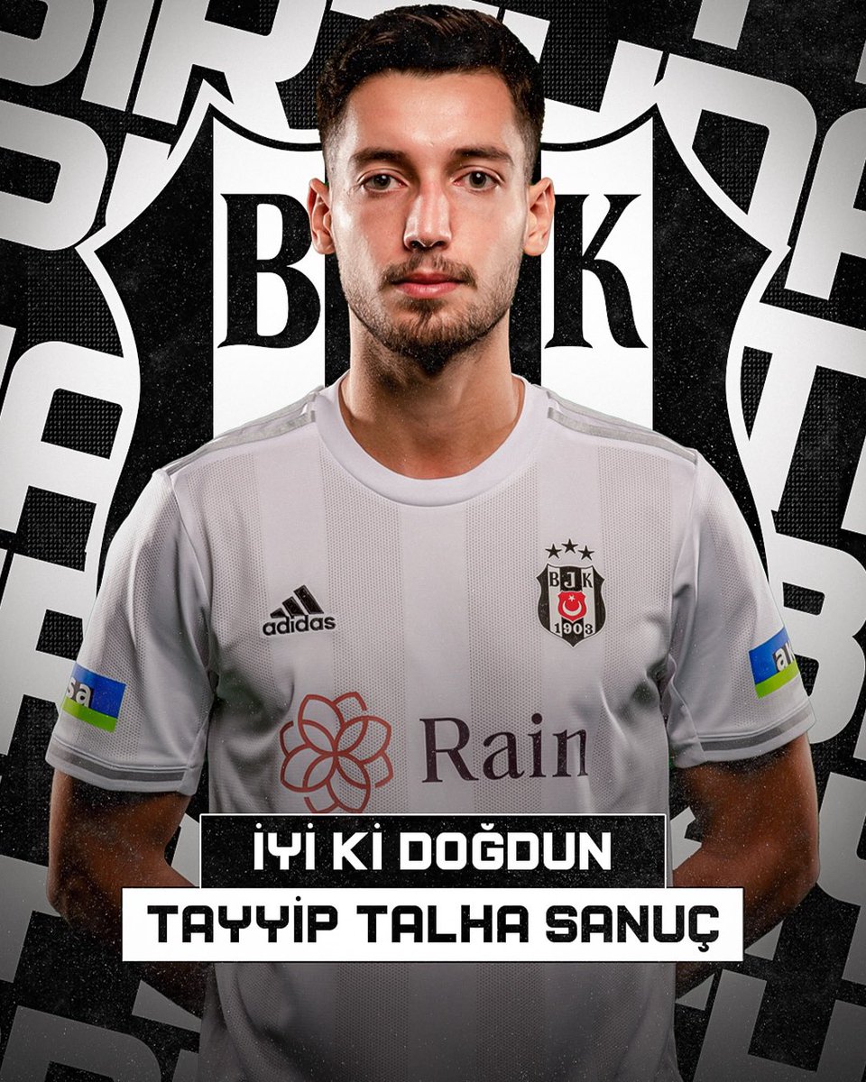 Besiktas's tweet photo. Doğum günün kutlu olsun Tayyip Talha Sanuç, iyi ki doğdun. 🎂

#BJK https://t.co/18QCowHnjx