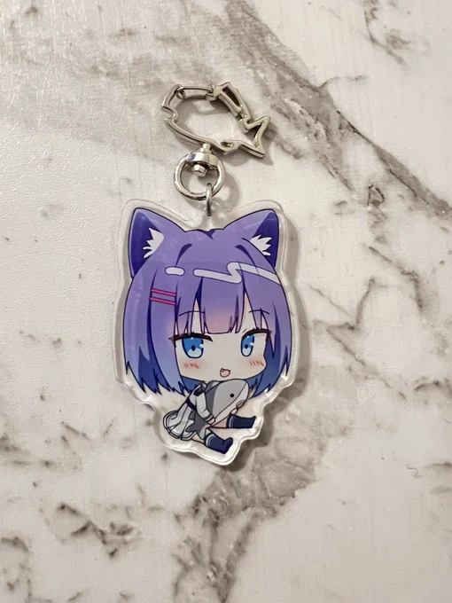 FANBOX特典のアクキー届いた可愛いー!冬コミでもらってね 