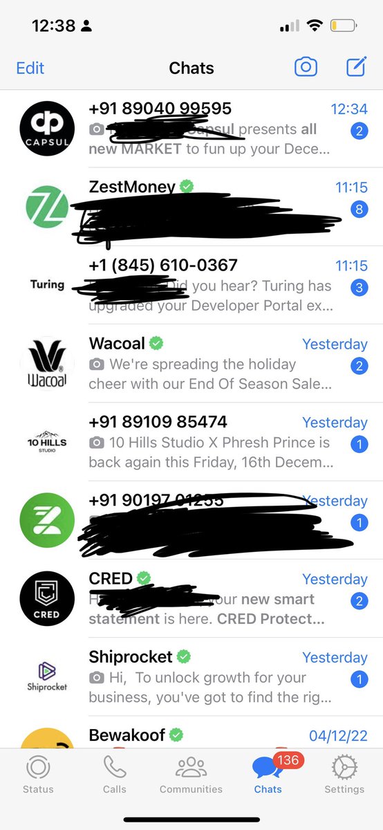 vchecktech's tweet photo. @WhatsApp has become an hot pilling mess of an notification platform for businesses..

I hate it, thanks @Meta for ruining one of my childhood’s most influential app https://t.co/Sg5l0Qao8D