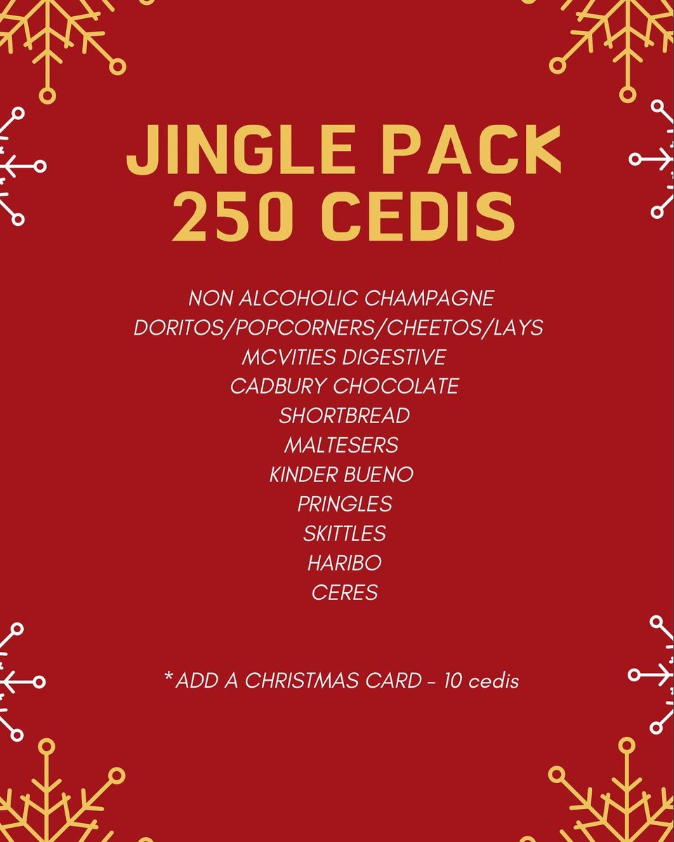 cadeauboxes's tweet photo. Preorder a Christmas package today!😍🎁🎀 Dm or WhatsApp 0548168199 to order 

Please take a second to retweet my customers are on your TL 🥹🙏🏽🫶🏾 https://t.co/87UJNEbdrX
