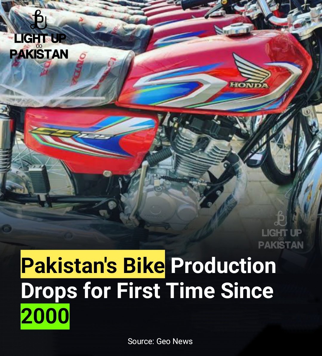 mindsetdotpk's tweet photo. Motorcycle manufacturing and sales from around 100,000 bikes in 1999-2000 to 2.6 million in 2021-22, despite recession or boom. However, 2022-23 could be the first fiscal year since 2000, when bike manufacturing will drop steeply.
#Bike #LightUpPakistan Bushra Bibi East Pakistan https://t.co/AB6krAPd4k