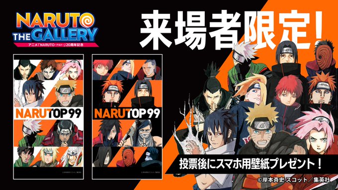 アニメ Naruto ナルト 周年記念 Naruto The Gallery