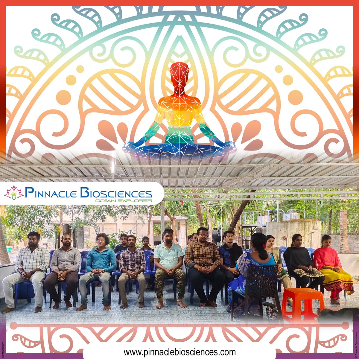 PinnacleBiosci3's tweet photo. Brilliant things happen in Calm Minds😌...

Weekly meditation session for @PinnacleBiosci3  Employees has been initiated in collaboration with @heartfulness  

#meditation #lifeatpinnacle #stressmanagement 
#happylife #oceanexplorer #algae https://t.co/tF5rfJi4AH