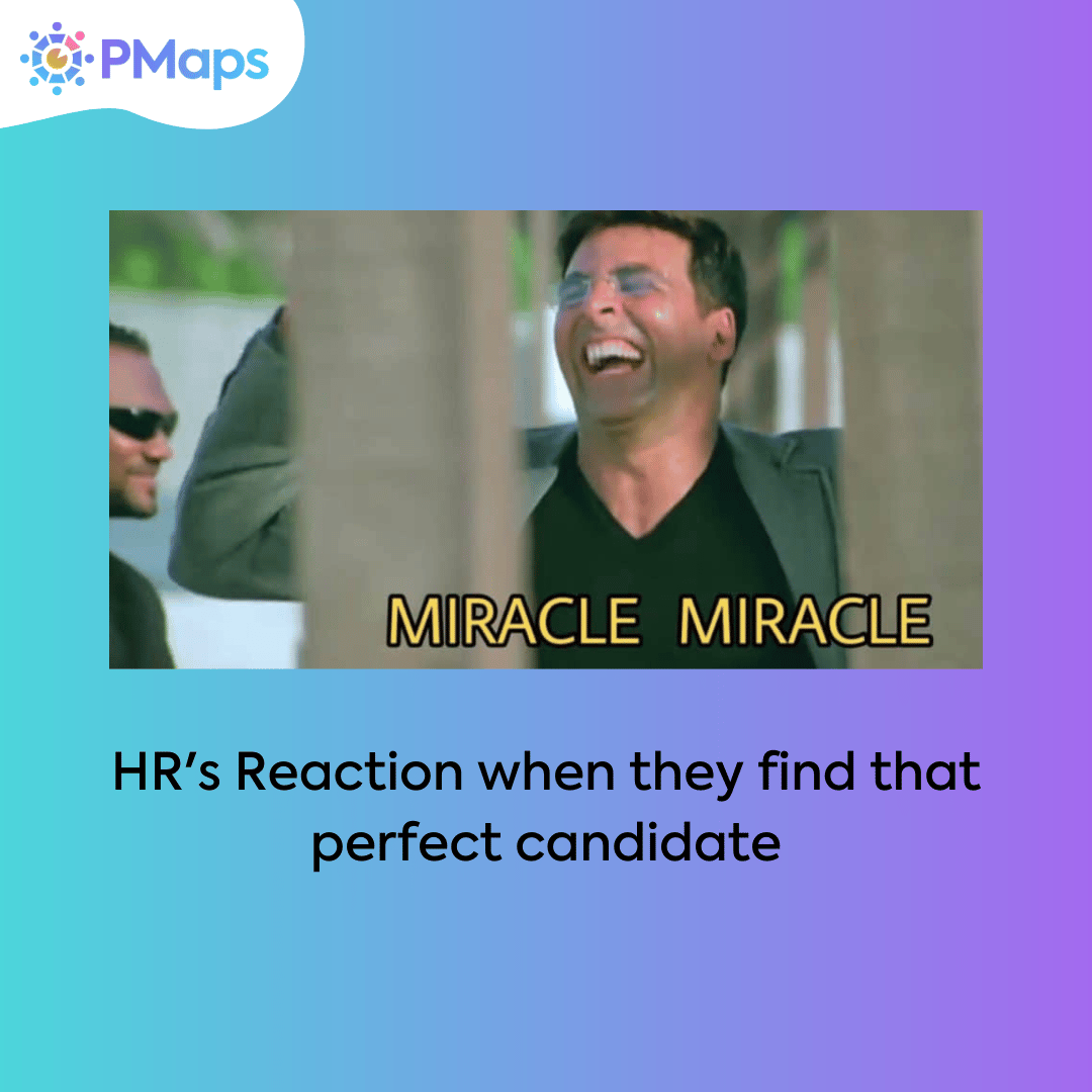 PMapsAssessment's tweet photo. This is a dream come true for an HR !
#pmaps #india
#psychometricassessment #hiring #recruitment
#memes #memesdaily #mememarketing https://t.co/kb0XSH5SJ5