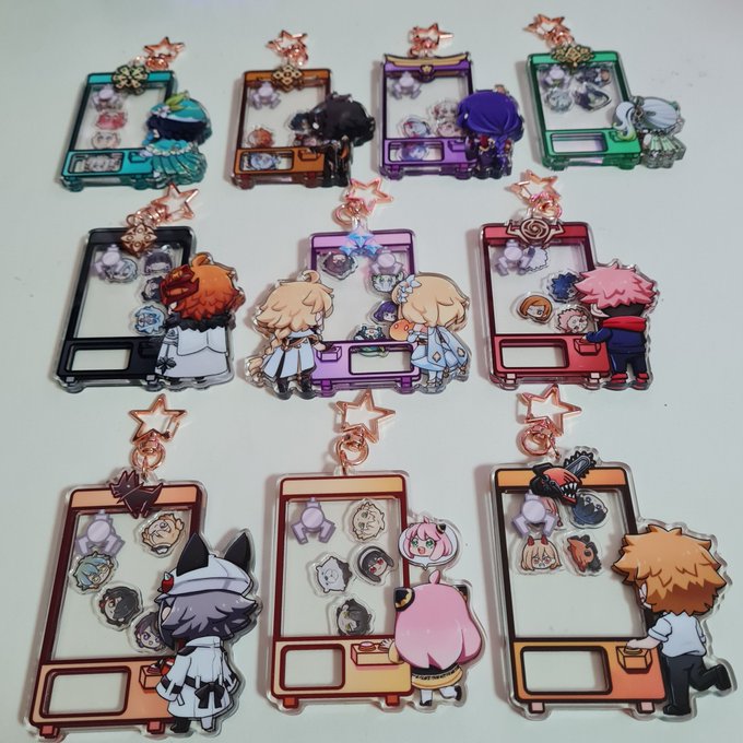 Hehh shaker charms reprinted! They will be available in my booth at  