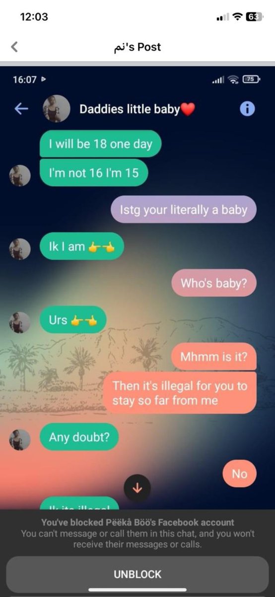 Nuha_Adam_Manik's tweet photo. This is grooming. This dude's a paedophile. I'm proud of the girlfriend for exposing the guy as soon as she found out. @PoliceMv https://t.co/nJCQtc6429
