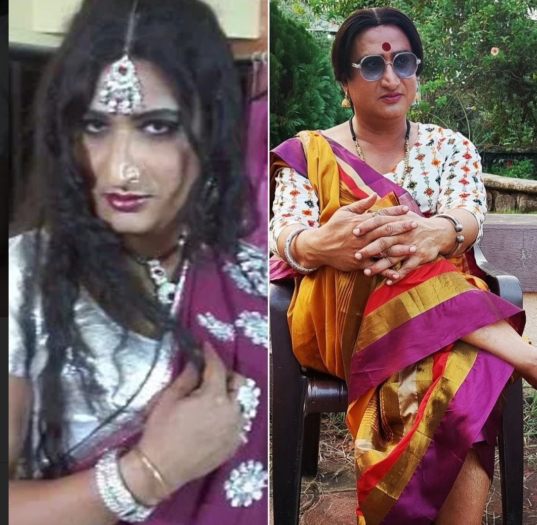 NehaIsdiva1's tweet photo. आज के समय के सबसे सच्चे और निडर पत्रकार साड़ी पहन के स्त्रीवेश में
#INDvBAN #IndianCricketTeam #crossdressing #RavishKumar #RavishKumarndtv #ravishkumarofficial #RavishKumarResignation #maninsaree #manbecomeswoman #boytogirk https://t.co/da6wCz6fTC