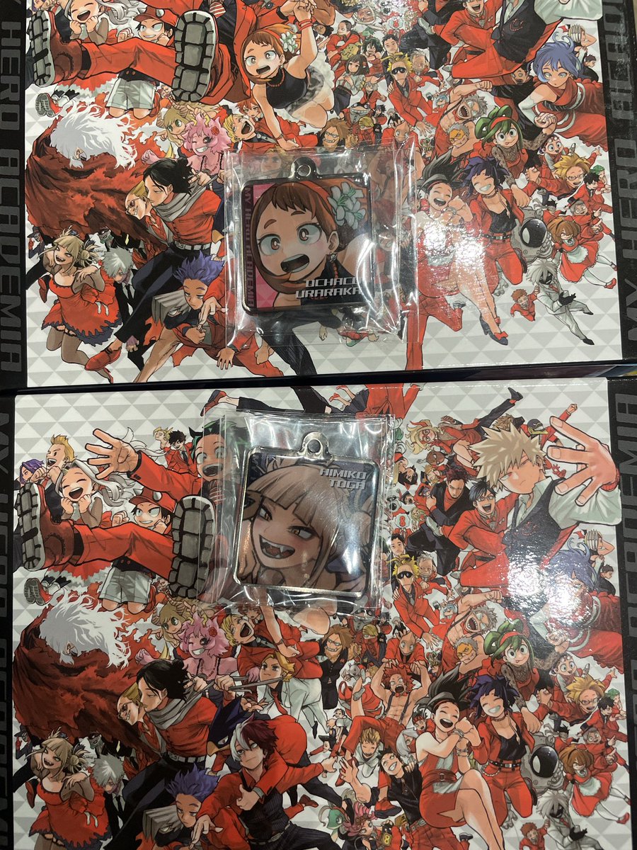 micky2580's tweet photo. 【交換 讓渡】ヒロアカ カステラ焼き 

譲→麗日 トガ 

求→轟、緑谷、爆豪
定価(カステラ、箱全て込み)

本日明日会場手渡し可能
讓渡はまとめて優先

都内手渡し可能
郵送はご相談ください。

お気軽に検索よりお声がけ下さい。よろしくお願いいたします。 https://t.co/8IIcjZo8aR